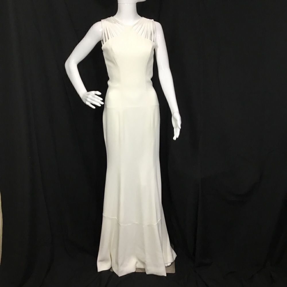 Dress the Population White Backless Dress - Picture 2 of 7